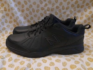 New Balance 624 Abzorb schwarz Turnschuhe Herren Größe 18,5 UK 2E brandneu weite Passform " - Bild 1 von 8