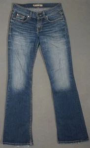 WK19462 IMPRESIONANTE **BKE (LA HEBILLA)** CULTURE BOOT CORTE PIERNA MUJER JEANS AZULES talla 28 - Imagen 1 de 6