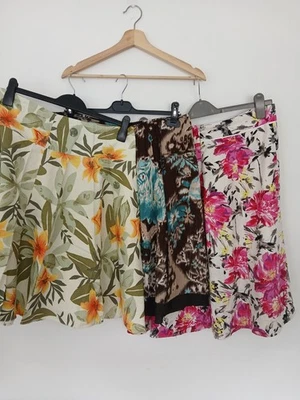 Size 14 Bundle Of 3 A Line Multicoloured Skirts Mexx , Simple Wish & Signature - Изображение 1 из 4