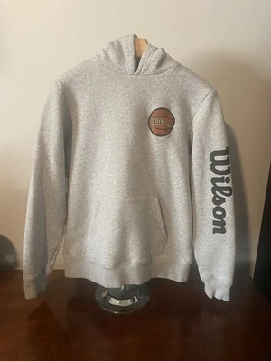 Sudadera con capucha gris juvenil Wilson Sporting Goods XL baloncesto Foto 1 de 4