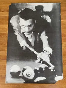 Póster de la película Paul Newman The Hustler enrollado piscina billar rápido Eddie 27x40 - Imagen 1 de 8