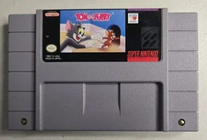 Tom and Jerry (Super Nintendo Entertainment System, 1993) SNES Cartridge Tested - Picture 1 of 3