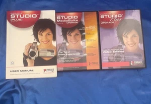 Pinnacle Studio Plus Version 9 Upgrade - 4 Disks+ MANUAL - Picture 1 of 3