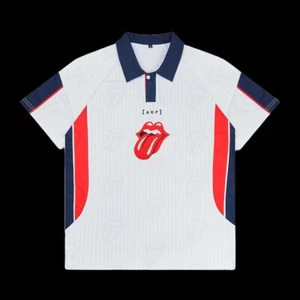 AOF Records x The Rolling Stones Football Jersey Size Medium [SHIPS NOW!!] 🆕✅ - Picture 1 of 2