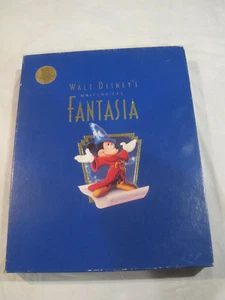 Disney Fantasia Deluxe Commemorative Edition w/COA~VHS CD~LBDLM - Picture 1 of 10