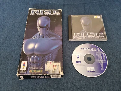 Panasonic 3DO Game Rise of the Robots Boxed with Manual Longbox - Image 1 of 4