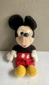 Vintage Playskool Disney Mickey Mouse Red Pants Plush 15" Pre-Owned - Picture 1 of 5