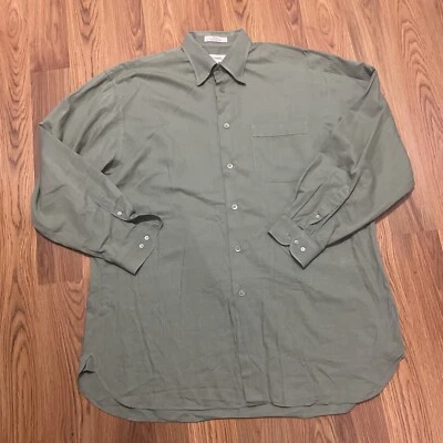 John W. Nordstrom Shirt Mens Large Point Collar Button-Up - Image 1 of 4