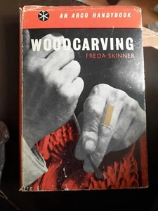 Wood Carving - Freda Skinner An Arco Publications Handybook HB 1961 1st Edition - Imagen 1 de 7