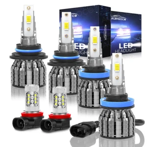 For Honda Accord 2013-2015 Coupe 2-Door Front Led Lamp Fog Light Bulbs Kit - Picture 1 of 23