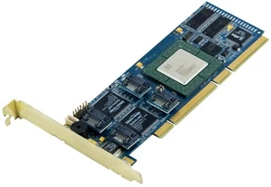 Contrôleur Icp Vortex Gdt8546Rz Zcr Sata Raid Contrôleur Pci-X 128Mo Pc133 Ecc - Photo 1/2