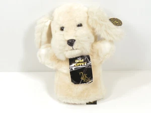 Vintage 24k Polar Puff Cream Dog Puppy Hand Puppet Collectable NWT - Picture 1 of 5