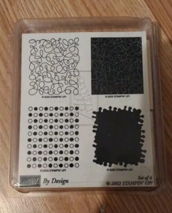 Stampin Up By Design Hintergrund 4er Set - Bild 1 von 2