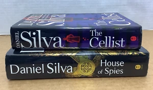 Lot of 2 Daniel Silva Books- House of Spies - The Cellist (see description) - Picture 1 of 18