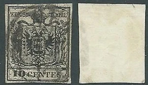 1850 LOMBARDO VENETO USATO STEMMA 10 CENT - A122-2 - Imagen 1 de 1
