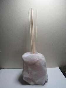 Defusore Olio Cristallo Quarzo Rosa.. Unico nel suo genere!!  Cristallo curativo 4,18" / 1257g - Foto 1 di 9