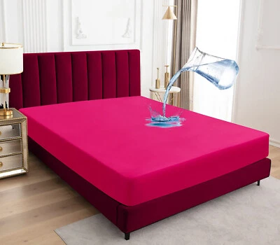 Водонепроницаемый дышащий и мягкий защитный чехол для матраса на резинке всех размеров - Изображение 1 из 4