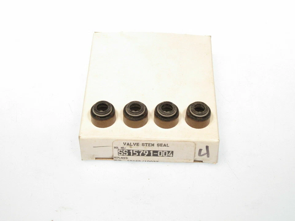 Sellos de aceite de vástago de válvula de motor para furgoneta Toyota Camry Celica (juego de 4) SS15791-004 Foto 1 de 1