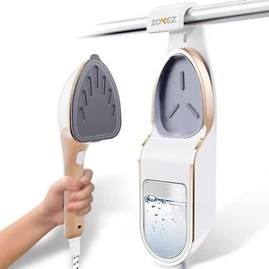 Vaporizador de mano 2 en 1 ZOKEZ para ropa suela extra grande elimina arrugas - Imagen 1 de 6