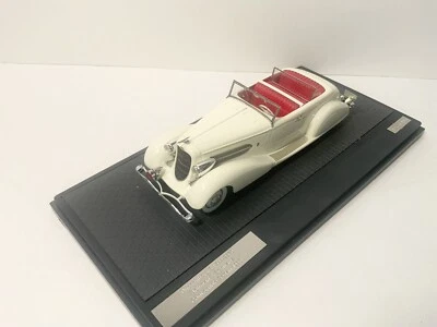 1/43 1936  Duesenberg SJ Bohman & Schwartz Convertible Sedan Matrix MX40406-041 - Image 1 of 4