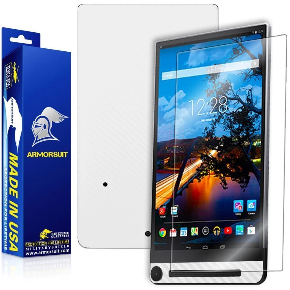 ArmorSuit MilitaryShield Dell Venue 8 7000 7840 Screen Protector + White Carbon - Image 1 of 4