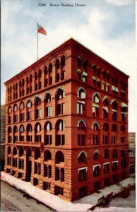 BOSTON BUILDING Denver, Colorado CO unused Postcard - Picture 1 of 2