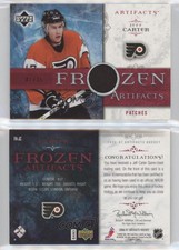 2006-07 Upper Deck Artifacts Frozen Red /35 Jeff Carter #FA-JC Patch