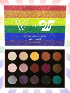 wet n wild LGBT Gay Pride Metallic Eyeshadow Palette LIMITED EDITION - Picture 1 of 2