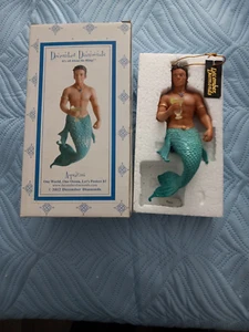 December Diamonds AQUARIUS Zodiac Merman Ornament 2012 - Picture 1 of 1