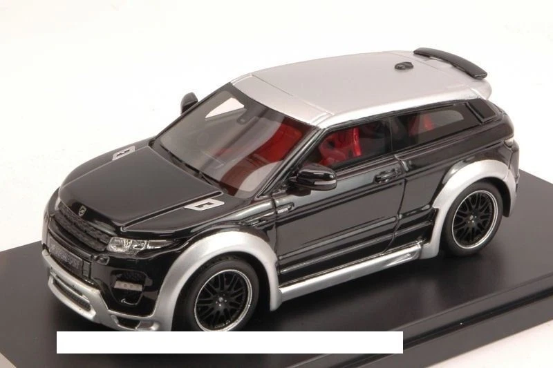 Protar PR0274 RANGE ROVER EVOQUE PREPARED BY HAMANN 2012 BLACK/SILVER 1:43 Model - Immagine 1 di 1