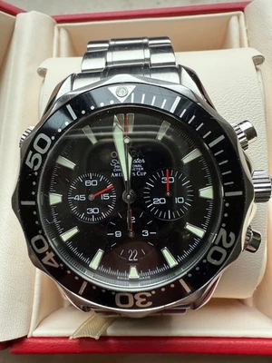 Uhr Omega Seamaster Professional Chronometer -Americas Cup- - Bild 1 von 4