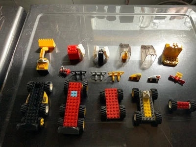 Lego Bulk Lot Tires Wheels Rims, Technic City Cars Trucks Tanks MOC - Image 1 of 4