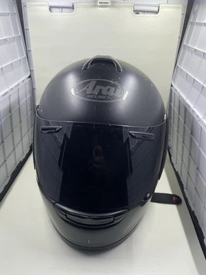 Arai Vector Casco Moto Cara Completa Negro Mate Grande 59 60cm DOT Snell Foto 1 de 4
