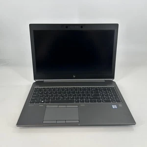 HP ZBook G6 15 Grey FHD i7-9850H 2.60GHz 48GB 1TB SSD NVIDIA Quadro T2000 - Picture 1 of 10