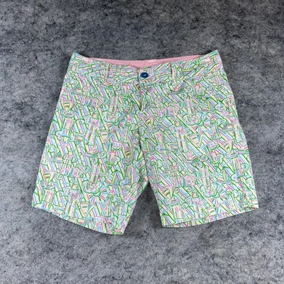 Pantalones Cortos Lilly Pulitzer Para Mujer 6 Velero Faro Resort Costero Tropical Diversión Foto 1 de 4