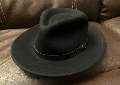 Famoso Fedora de brezo de fieltro Bailey of Hollywood, 100 % lana (mediano) Indiana Jones Foto 1 de 4