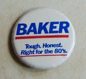 Howard Baker 1980 Tennessee campaign pin button political - Picture 1 of 1