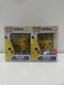 Funko Pop! Pokémon Pikachu 553 Diamond - GameStop USA Exclusive - Imagen 1 de 2