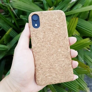 iPhone X/XR/XS & XS Max Handarbeit Kork Handyhülle Hart PC Umweltfreundlich Vegan - Bild 1 von 17