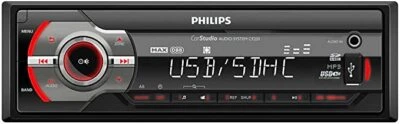 Philips CE233 Car Audio 1-Din AM/FM/USB/AUX Stereo w/ Built In 50W x4 Amp - Image 1 of 4
