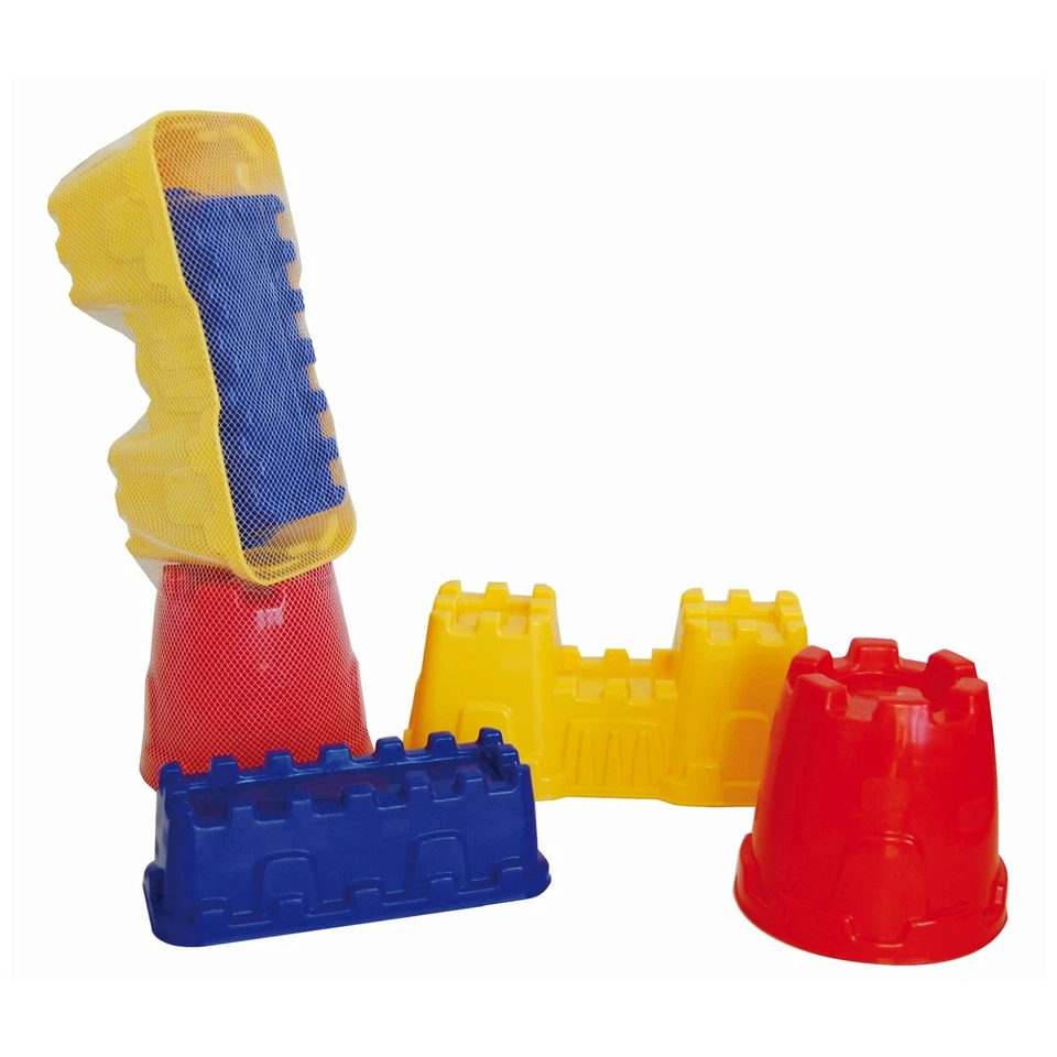 Spielstabil Sandburg Set, Burgturm, Burgmauer, Burgtor, Sandspielzeug - Bild 1 von 1