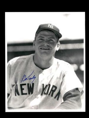 Foto autógrafa firmada a mano de Bob Turley 8x10 de los Yankees de Nueva York Foto 1 de 2