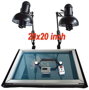 Einfache Art UV Belichtungseinheit Schablone Tintenstrahl Herstellung Plattenlicht 20*20 Zoll #006800 - Bild 1 von 11