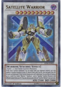 Yugioh - Satellite Warrior (Ultra Rare) (1st Edition) - LED6-EN023 P - Picture 1 of 1