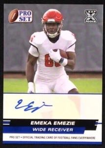 2022 PRO SET RC BLATT AUTO EMEKA EMEZIE #PSA-EE2 FUSSBALLFALKEN - Bild 1 von 2