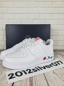 Nike Air Force 1 '07 LX Low Rose White Shoes CU6312-100 Size Men's 6.5 NEW - Picture 1 of 10