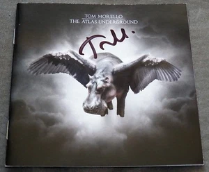 Tom Morello The Atlas Underground Signed CD Booklet Rage Against The Machine - Imagen 1 de 3