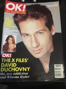 OK DAVID DUCHOVNY X FILES VICKI MICHELLE LIAM NEESON VANESSA MAE TINA HOBLEY - Picture 1 of 1