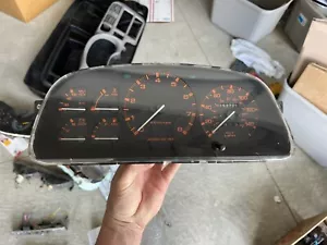86-88 Mazda RX-7 Convertible Speedometer Cluster 152K 140 MPH OEM View Photos - Picture 1 of 8