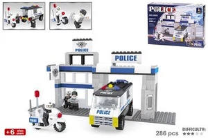 JUEGO CONSTRUCCION 285 PIEZAS COMISARIA POLICIA NIÑOS +6AÑOS - Imagen 1 de 1